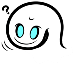 smart phone ghost sticker #3052674