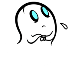 smart phone ghost sticker #3052685