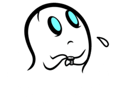 smart phone ghost sticker #3052685