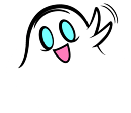 smart phone ghost sticker #3052689
