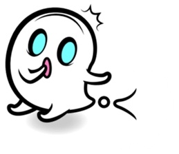 smart phone ghost sticker #3052692