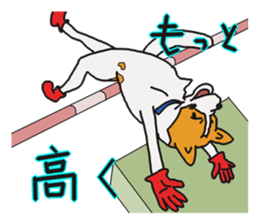 Capricious Leo with the red gloves sticker #3052910