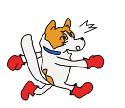 Capricious Leo with the red gloves sticker #3052925