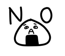 Late rice ball sticker #3053182