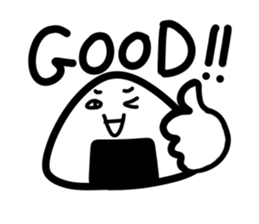 Late rice ball sticker #3053183
