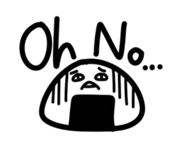 Late rice ball sticker #3053185