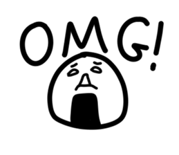 Late rice ball sticker #3053186