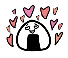 Late rice ball sticker #3053199