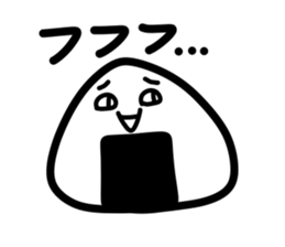 Late rice ball sticker #3053204