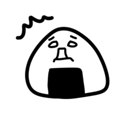 Late rice ball sticker #3053211