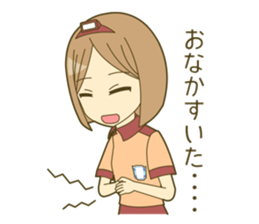 Railroad Girl sticker sticker #3053363