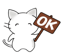 Stickers of three cats (No phrase) sticker #3053425