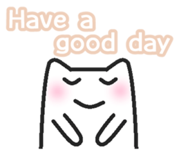 A greeting and a reply sticker #3053621