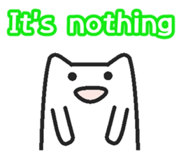 A greeting and a reply sticker #3053625