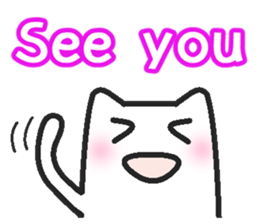 A greeting and a reply sticker #3053629