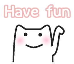 A greeting and a reply sticker #3053632