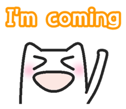 A greeting and a reply sticker #3053633