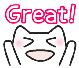 A greeting and a reply sticker #3053642