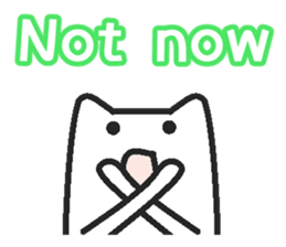 A greeting and a reply sticker #3053655