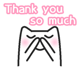 A greeting and a reply sticker #3053656