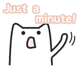 A greeting and a reply sticker #3053658