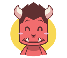 Hungry Oni sticker #3053659