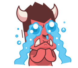 Hungry Oni sticker #3053664