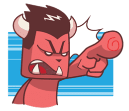 Hungry Oni sticker #3053665