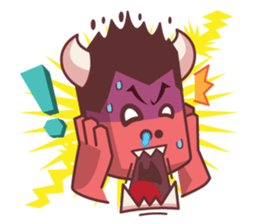 Hungry Oni sticker #3053668