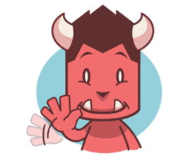 Hungry Oni sticker #3053669