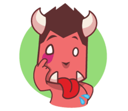 Hungry Oni sticker #3053670