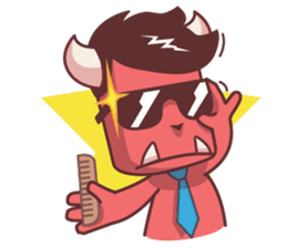 Hungry Oni sticker #3053675