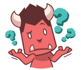 Hungry Oni sticker #3053676