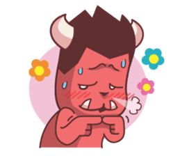 Hungry Oni sticker #3053680