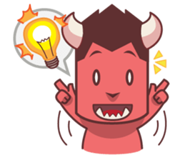 Hungry Oni sticker #3053681