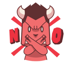 Hungry Oni sticker #3053685