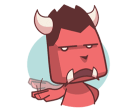 Hungry Oni sticker #3053689