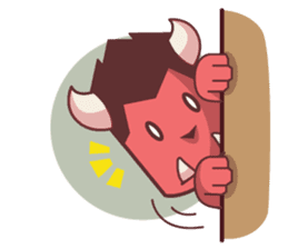 Hungry Oni sticker #3053692