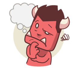 Hungry Oni sticker #3053694