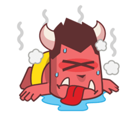 Hungry Oni sticker #3053696