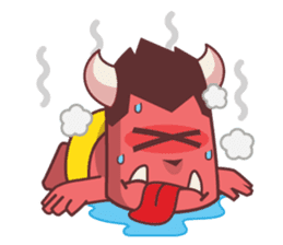 Hungry Oni sticker #3053696