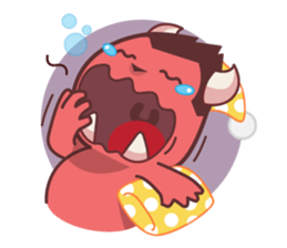 Hungry Oni sticker #3053697