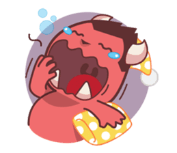 Hungry Oni sticker #3053697