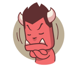 Hungry Oni sticker #3053698