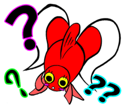 Silly talk of goldfish and carp sticker #3053921