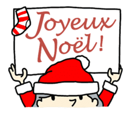 Merry Christmas around the world sticker #3054033