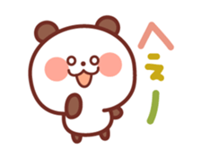 Classic color Panda sticker #3054489