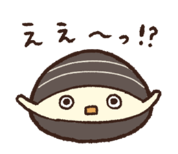 The corbicula which stays indoors 2 sticker #3054863