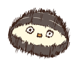 The corbicula which stays indoors 2 sticker #3054871