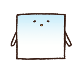 The corbicula which stays indoors 2 sticker #3054875